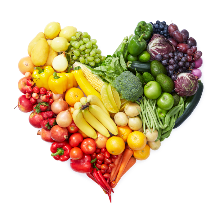 Fruit and Veg Loveheart